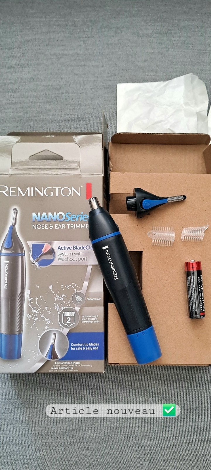 Rasoir remington nez oreille sourcil nouveau a saisir ️↙️, Elektronische apparatuur, Persoonlijke Verzorgingsapparatuur, Nieuw