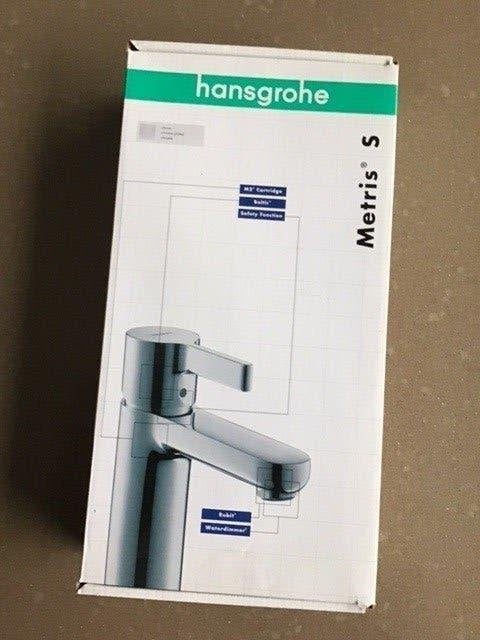 Robinet de lavabo Hans Grohe Metris S neuf à 298 euros, Bricolage & Construction, Enlèvement ou Envoi, Neuf, Chrome
