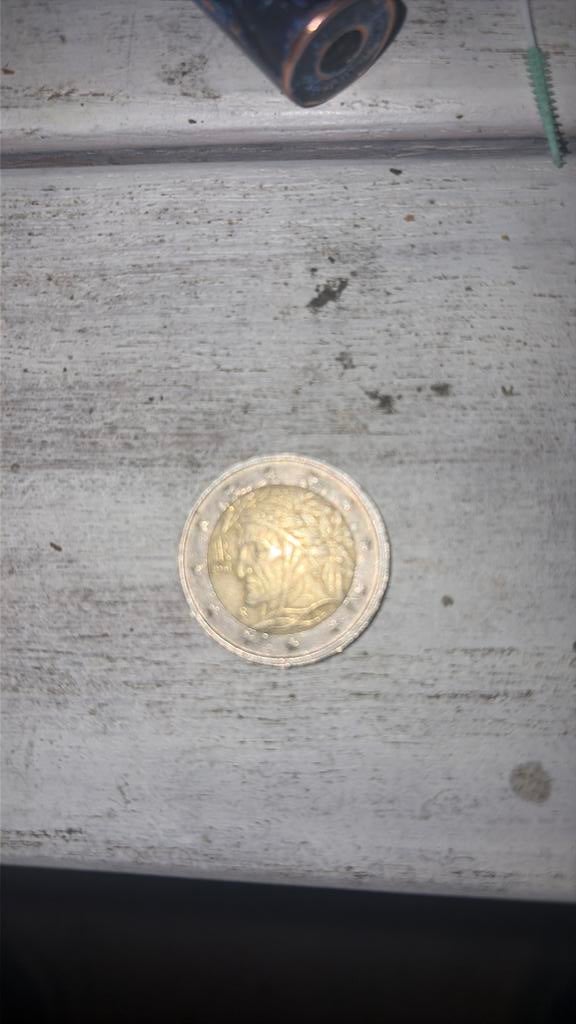 2euro munt uit Italië 2002, Postzegels en Munten, Munten | Europa | Euromunten, Ophalen of Verzenden, Italië, 2 euro, Losse munt