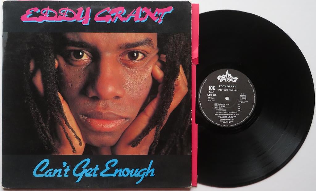 Eddy Grant - Can't get enough. Lp, Gebruikt, 1980 - 1989, Ophalen of Verzenden, 12 inch