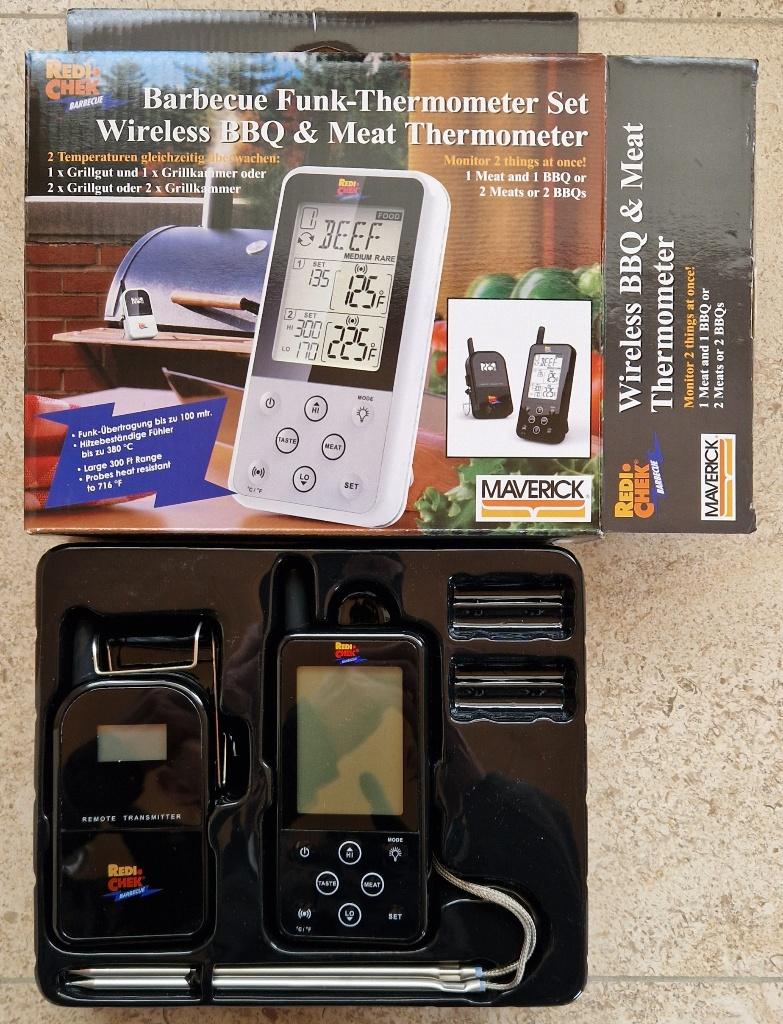 Draadloze BBQ & Vlees thermometer Maverick ET-733, Enlèvement, Comme neuf, Overige merken