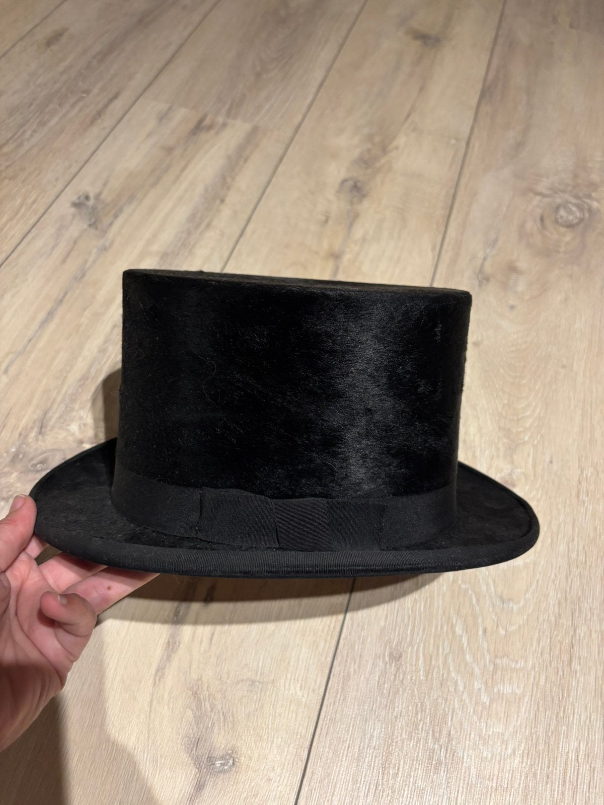 Brocante fluwelen hoge herenhoed Paterson London, Vêtements | Hommes, Enlèvement ou Envoi, Comme neuf