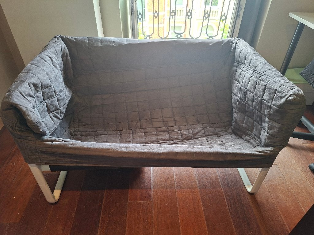 Ikea tweepersoons zetel. Ideaal voor op kot, Huis en Inrichting, Ophalen, Gebruikt, Tweepersoons
