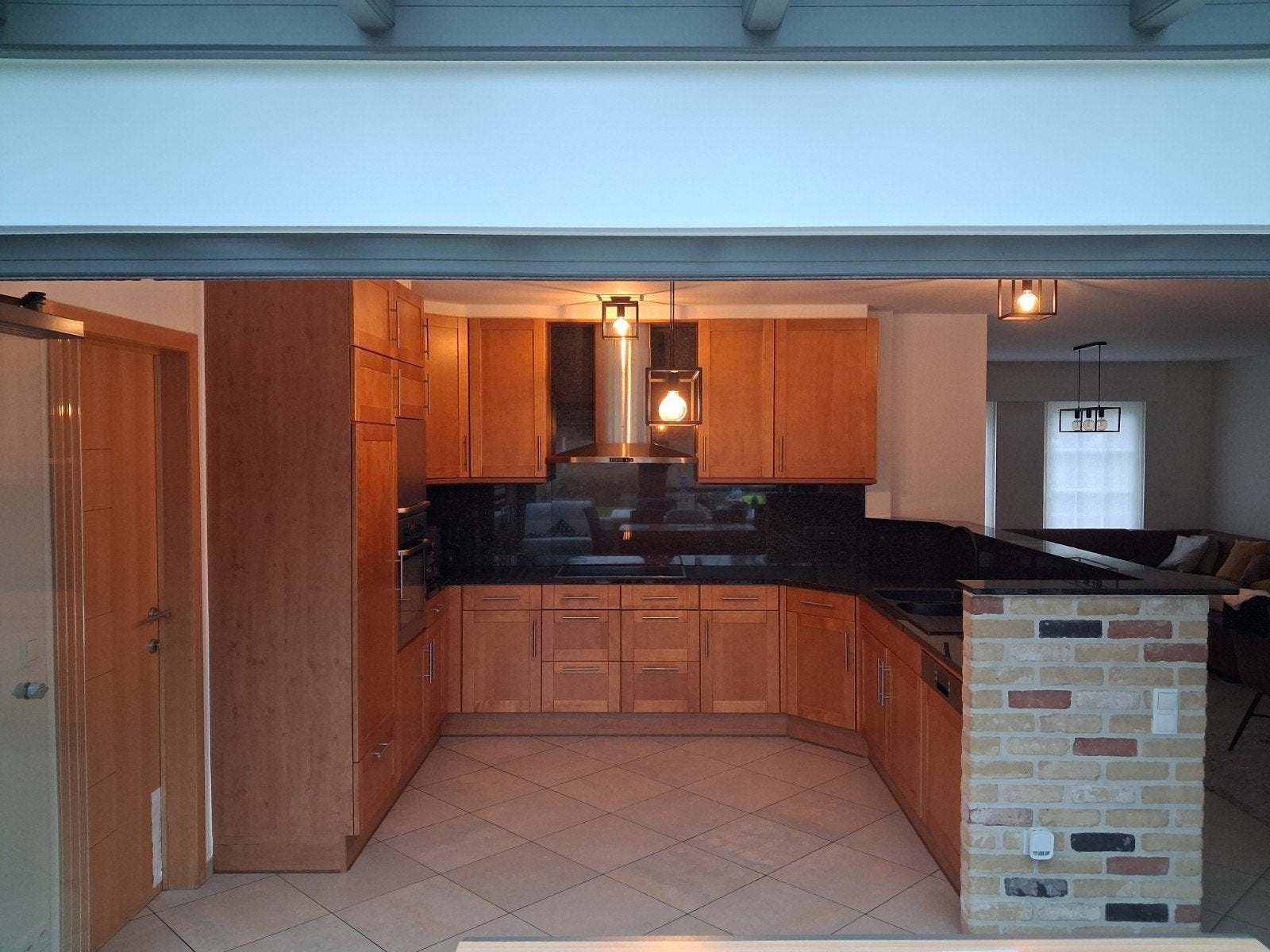 keuken, Huis en Inrichting, Ophalen, Gebruikt, U-keuken, Bruin