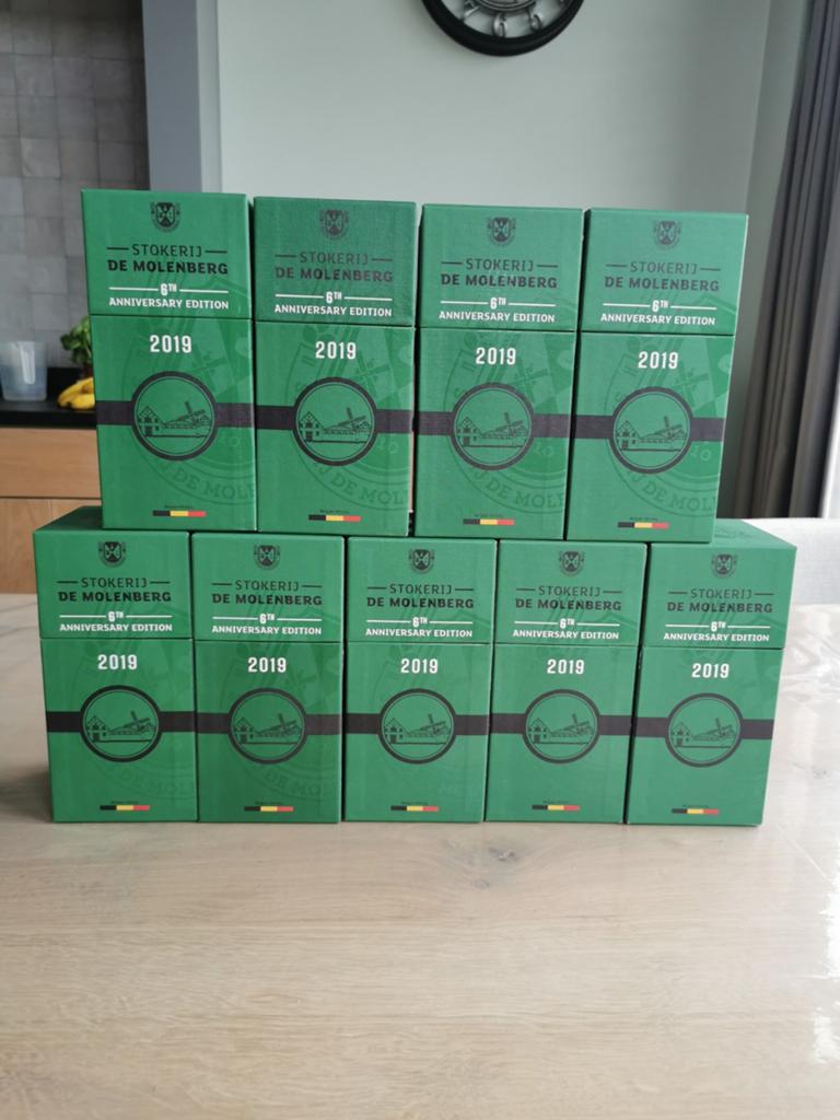 Gouden Carolus whisky 2019 Esmeralda 9 flessen kan ook apart, Verzamelen, Wijnen, Ophalen of Verzenden
