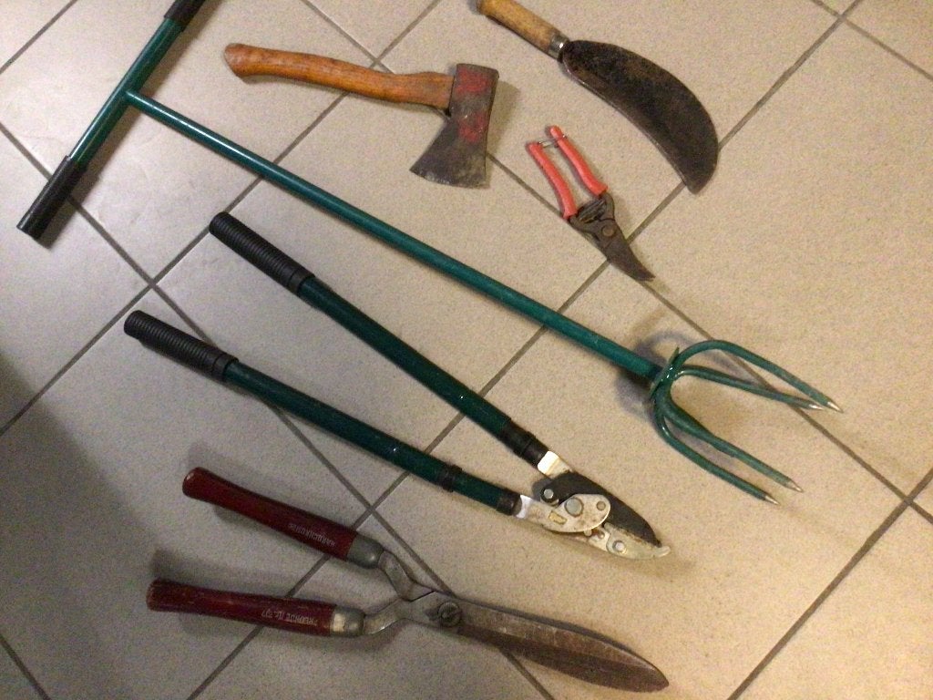 7 Outils de jardin, Jardin & Terrasse, Enlèvement