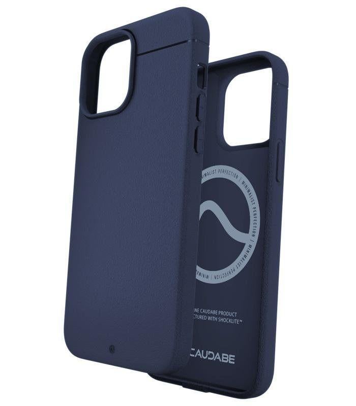 Caudabe Sheath iPhone 13 mini hoesje Navy (new), IPhone 13 mini, Blauw, Nieuw, Hoesje of Tasje