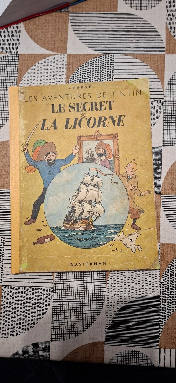Tintin - L'étoile secret de la licorne - A23/1944, Livres, Enlèvement ou Envoi, Une BD, Utilisé, Herge