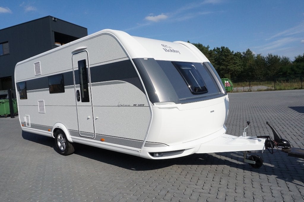 Nieuwe 6pers.Hobby met stapelbed, zithoek, BADKAMERCARAVAN, Caravans en Kamperen, Caravans, Hobby, Bedrijf, Tot en met 6, Dwarsbed