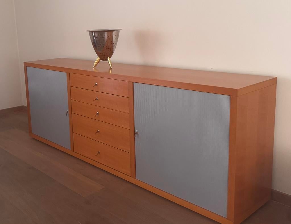 Buffet Ligne Roset, Maison & Meubles, Avec tiroir(s), 25 à 50 cm, 200 cm ou plus, Cerisier