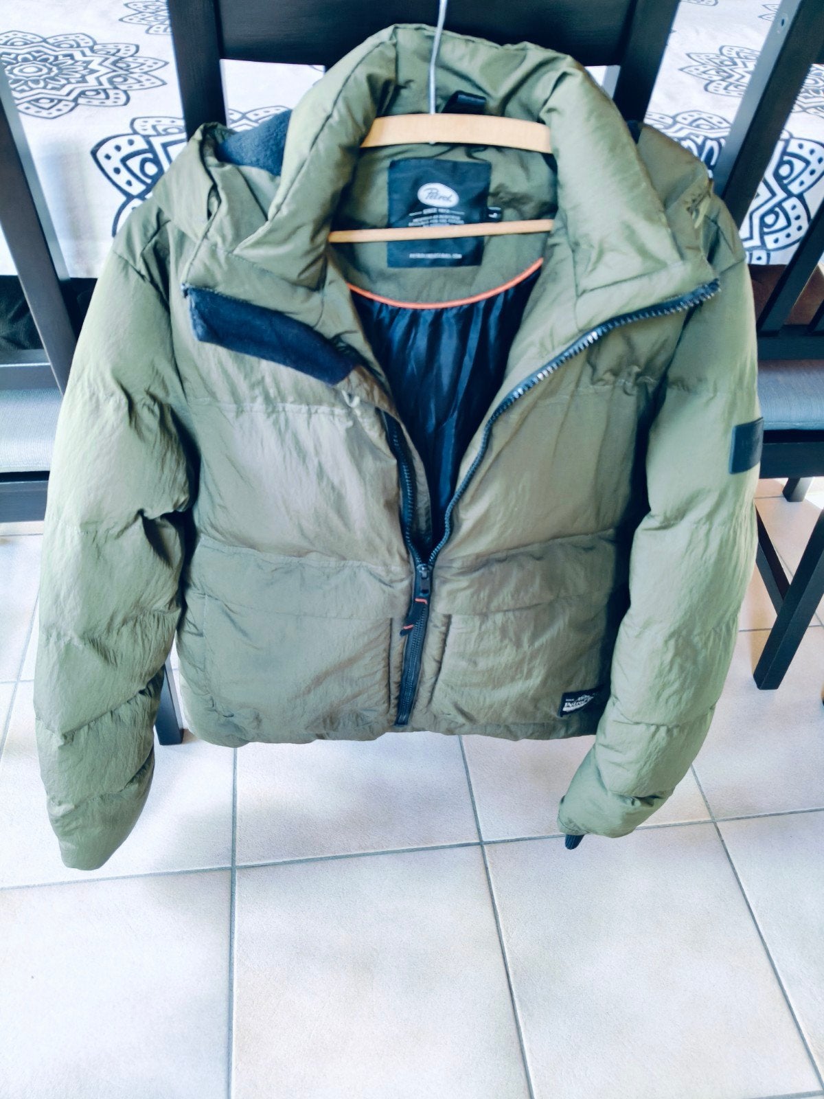 winterjas Petrol Maat L .Nieuw, Vêtements | Hommes, Vestes | Hiver, Enlèvement, Taille 52/54 (L), Vert