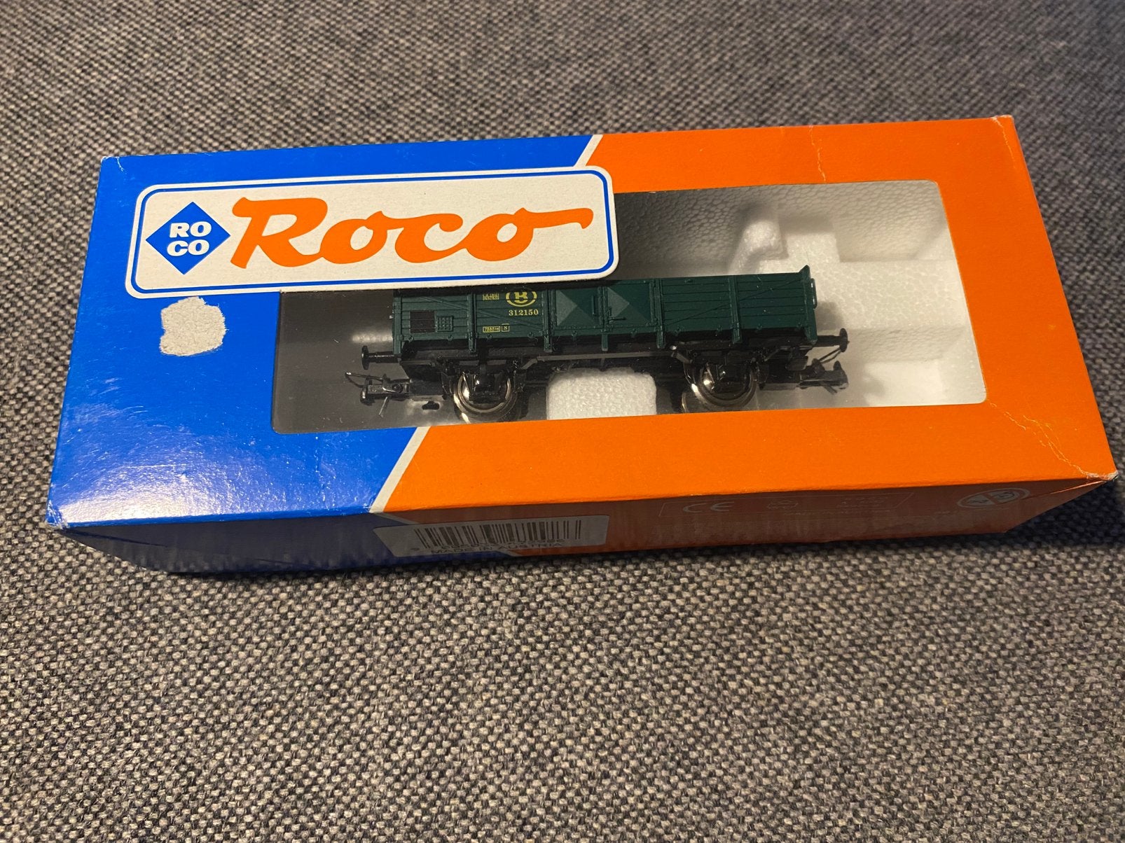 Wagon plat SNCB Roco 47298 - comme neuf, Hobby & Loisirs créatifs, Enlèvement ou Envoi, Comme neuf, Wagon, Roco