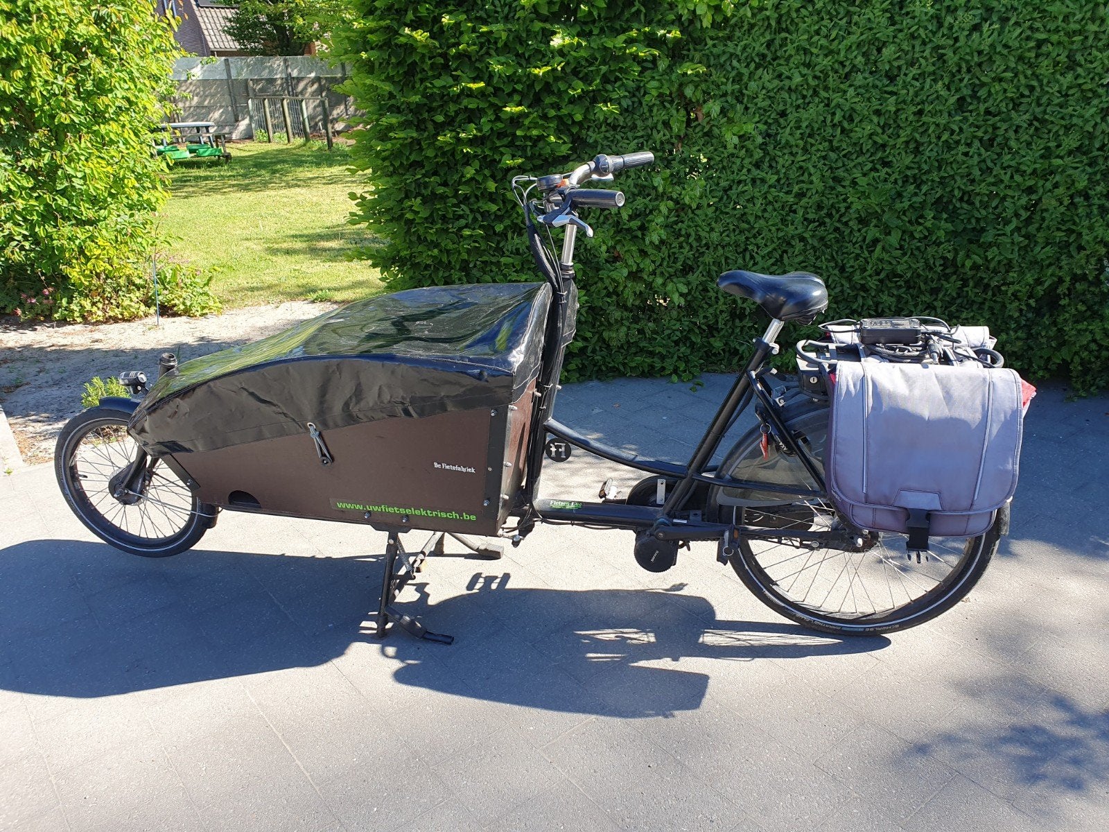Elektrische bakfiets, Enlèvement, Utilisé, 2 enfants, Électrique