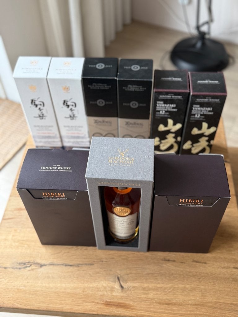 Diverse whisky Yamazaki-Hibiki-Ardbeg-mars-glenlossi, Ophalen of Verzenden, Nieuw, Vol