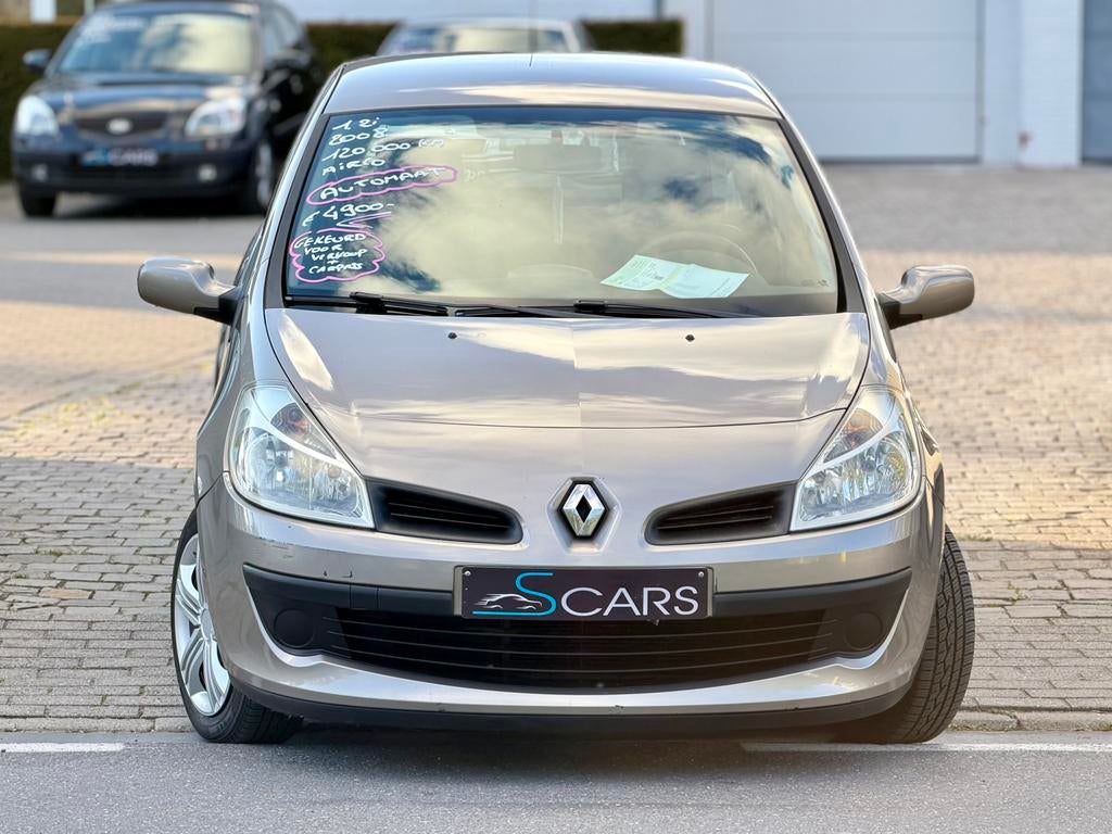 Renault clio 1.2i ** Automatiek ** 120.000 km ** Garantie **, Bedrijf, 5 zetels, 59 kW, Electronic Stability Program (ESP)