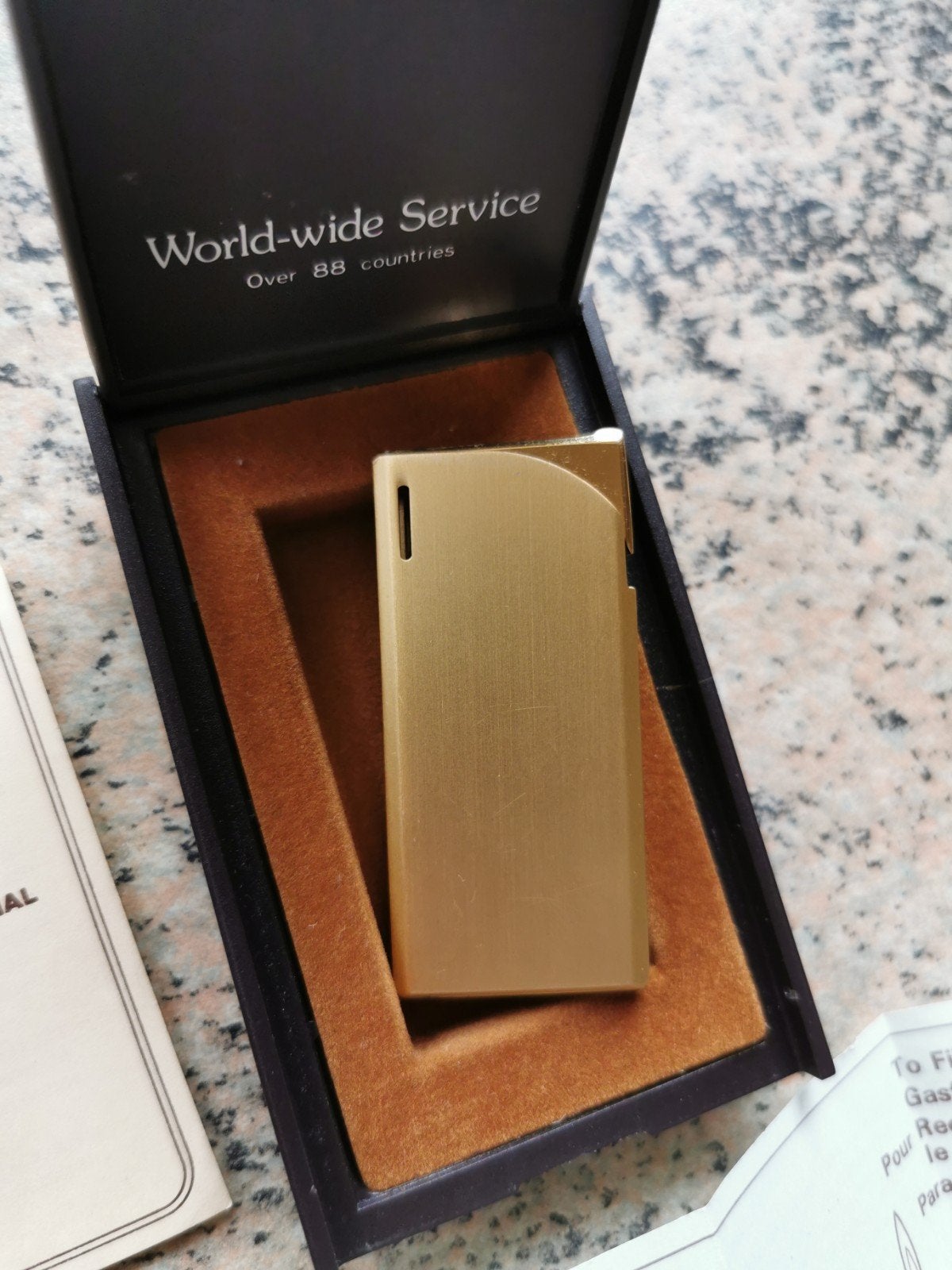 chique gouden allumeur  in perfecte staat., Handtassen en Accessoires, Overige Accessoires, Ophalen