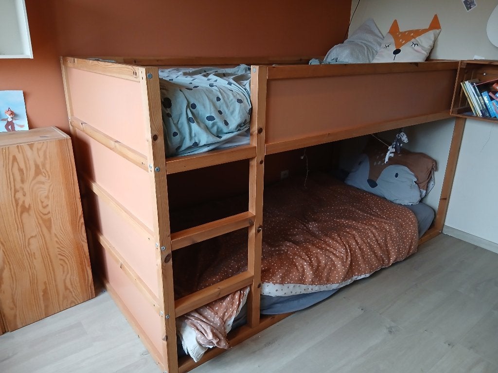 Kura stapelbed van Ikea, Enlèvement, Utilisé, Lits superposés