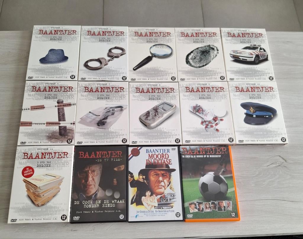 Baantjer de complete serie met 3 films, CD & DVD, DVD | TV & Séries télévisées, Enlèvement ou Envoi