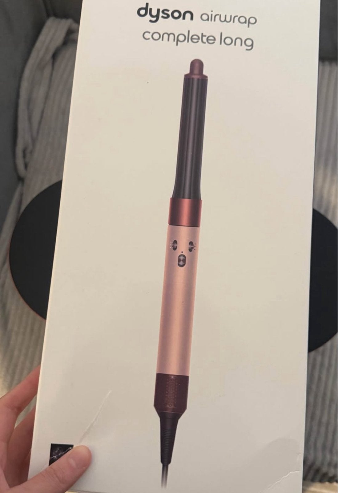 Dyson Airwrap long Roze, Handtassen en Accessoires, Uiterlijk | Haarverzorging, Ophalen, Zo goed als nieuw