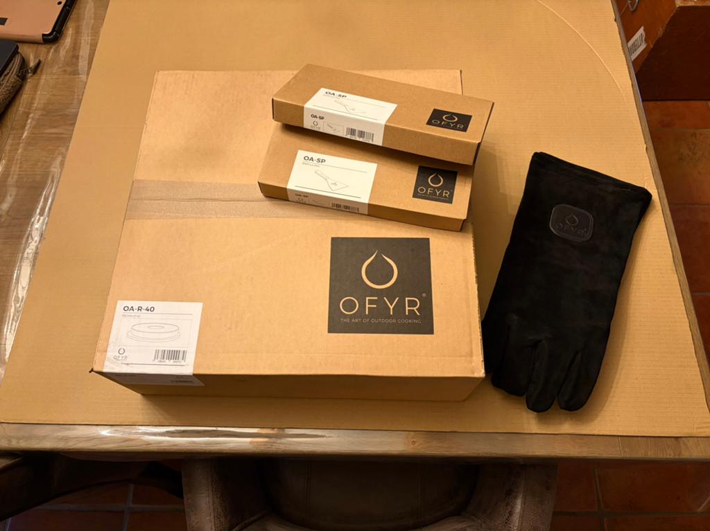 Nieuwe Ofyr Rechaud 40 + accessoires, Ophalen of Verzenden, Nieuw