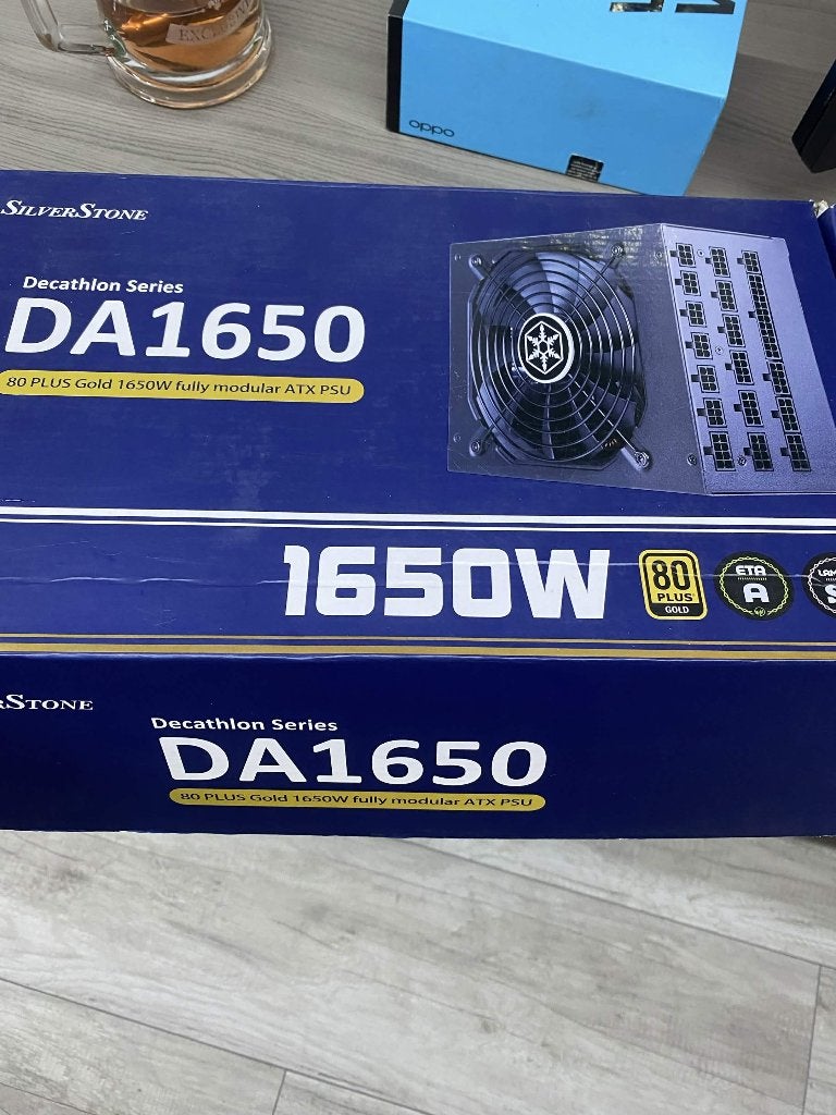 Silverstone DA1650 watt voeding power supply psu high end, Computers en Software, Interne voedingen, Ophalen of Verzenden, Refurbished