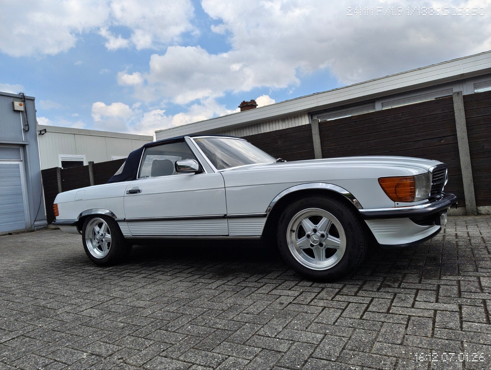 Mercedes SL300, Bleu, 2 portes, 6 cylindres, Automatique
