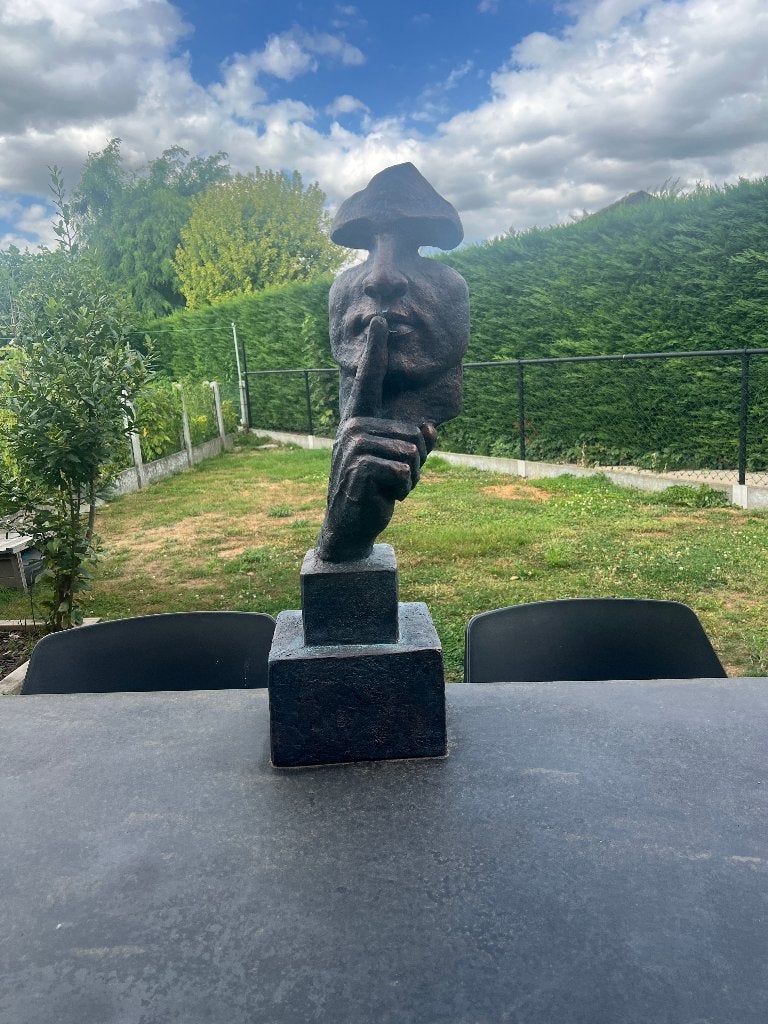tuinbeeld, Ophalen, Nieuw, Kunststof, Mensenbeeld