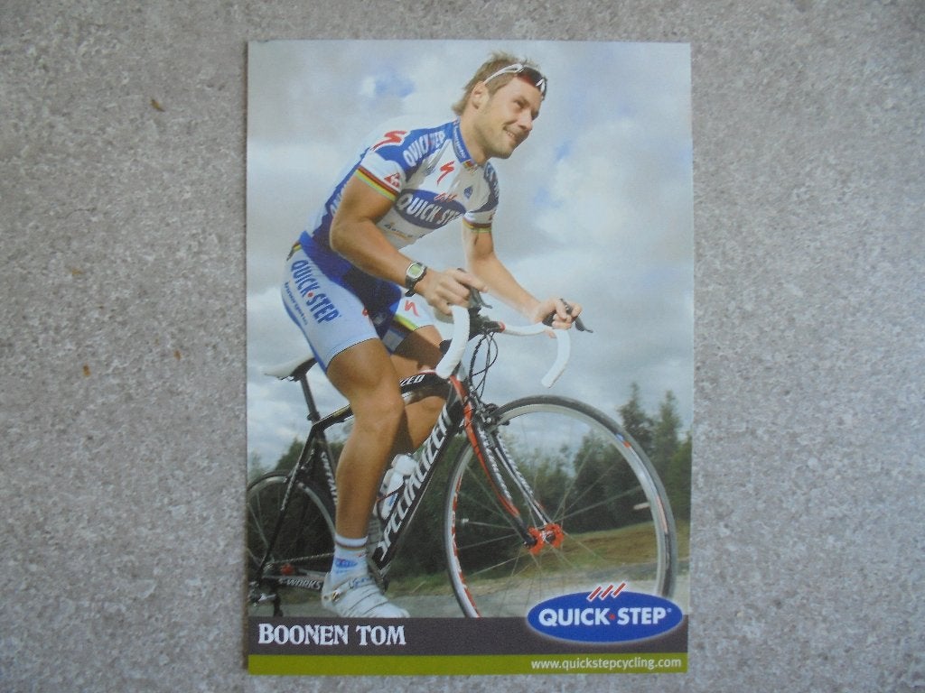 Wielerfoto Boonen Tom, Verzenden