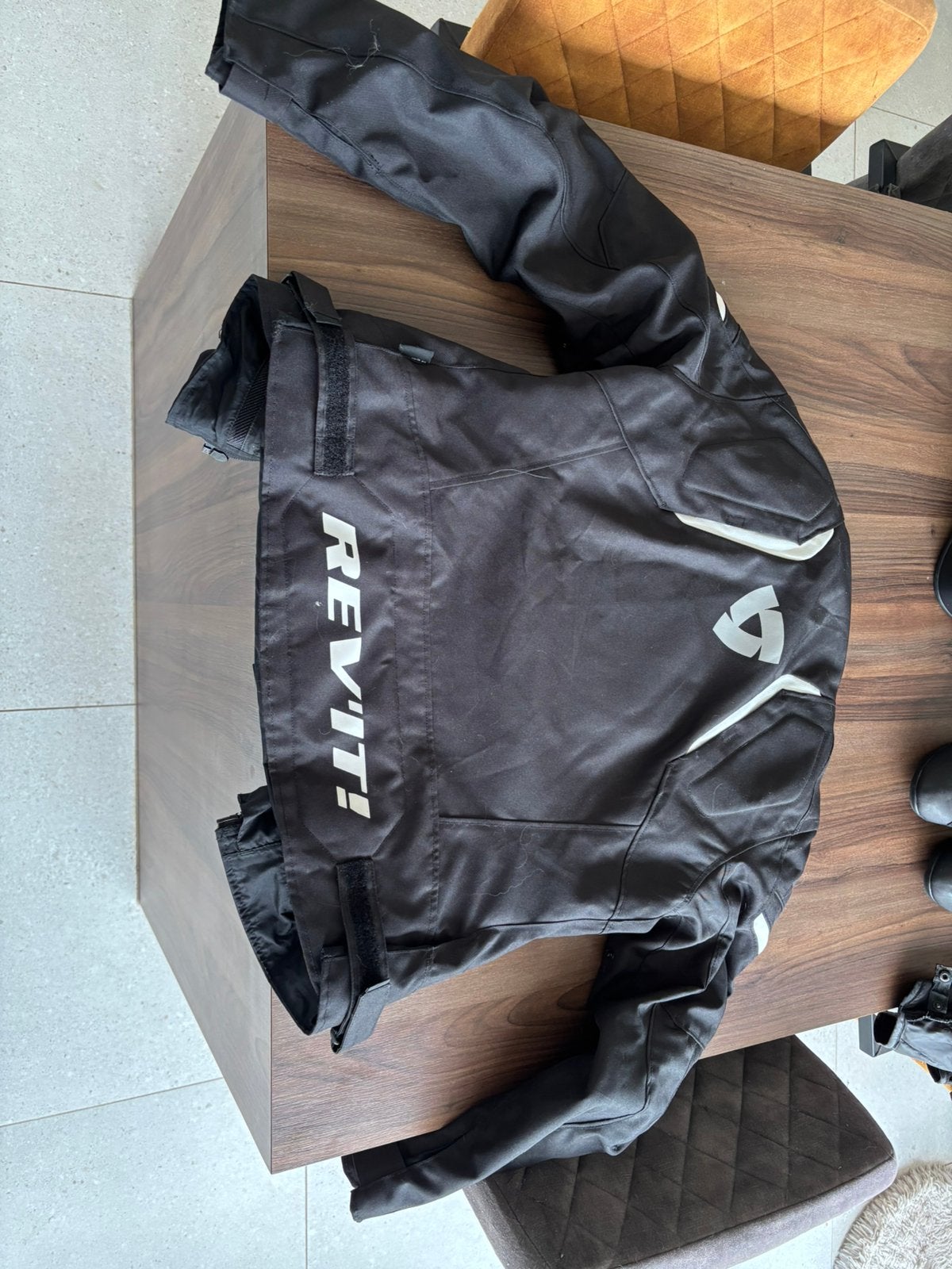 Motorjas Rev’it maat 40 met uitneembare binnenkant, Enlèvement, Seconde main, Femmes, Manteau | tissu
