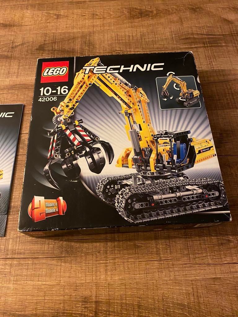 Lego 42006 - Graafmachine, Kinderen en Baby's, Speelgoed | Duplo en Lego, Ophalen, Zo goed als nieuw, Complete set, Lego