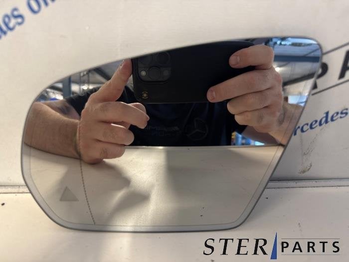Spiegelglas links van een Mercedes B-Klasse, Auto-onderdelen, Spiegels, Mercedes-Benz, Gebruikt, 3 maanden garantie, Ophalen of Verzenden