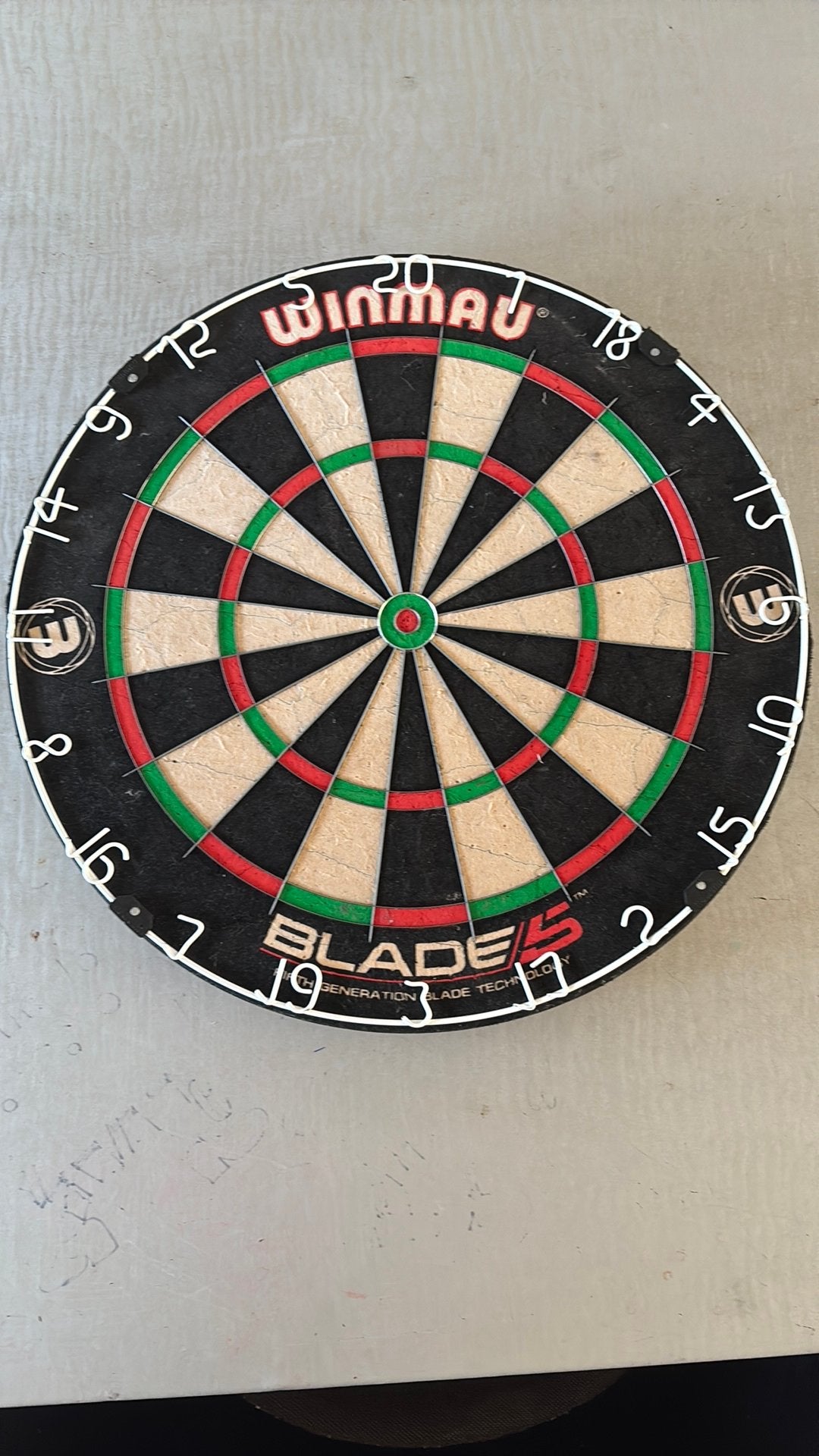 Dartbord, Sport en Fitness, Ophalen, Zo goed als nieuw, Dartbord