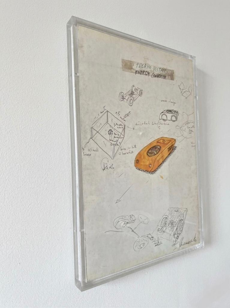 Panamarenko zonneauto, Ophalen