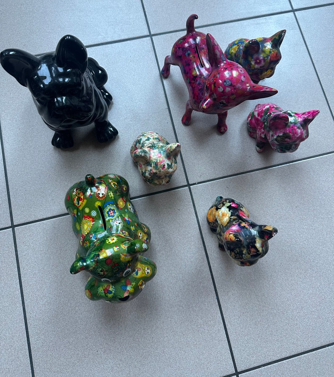 beeldjes spaarpotten, Ophalen, Zo goed als nieuw