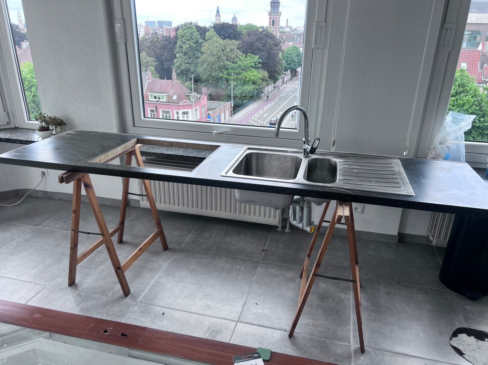Gratis op te halen keuken blad plus spoelbak, Ophalen, Gebruikt