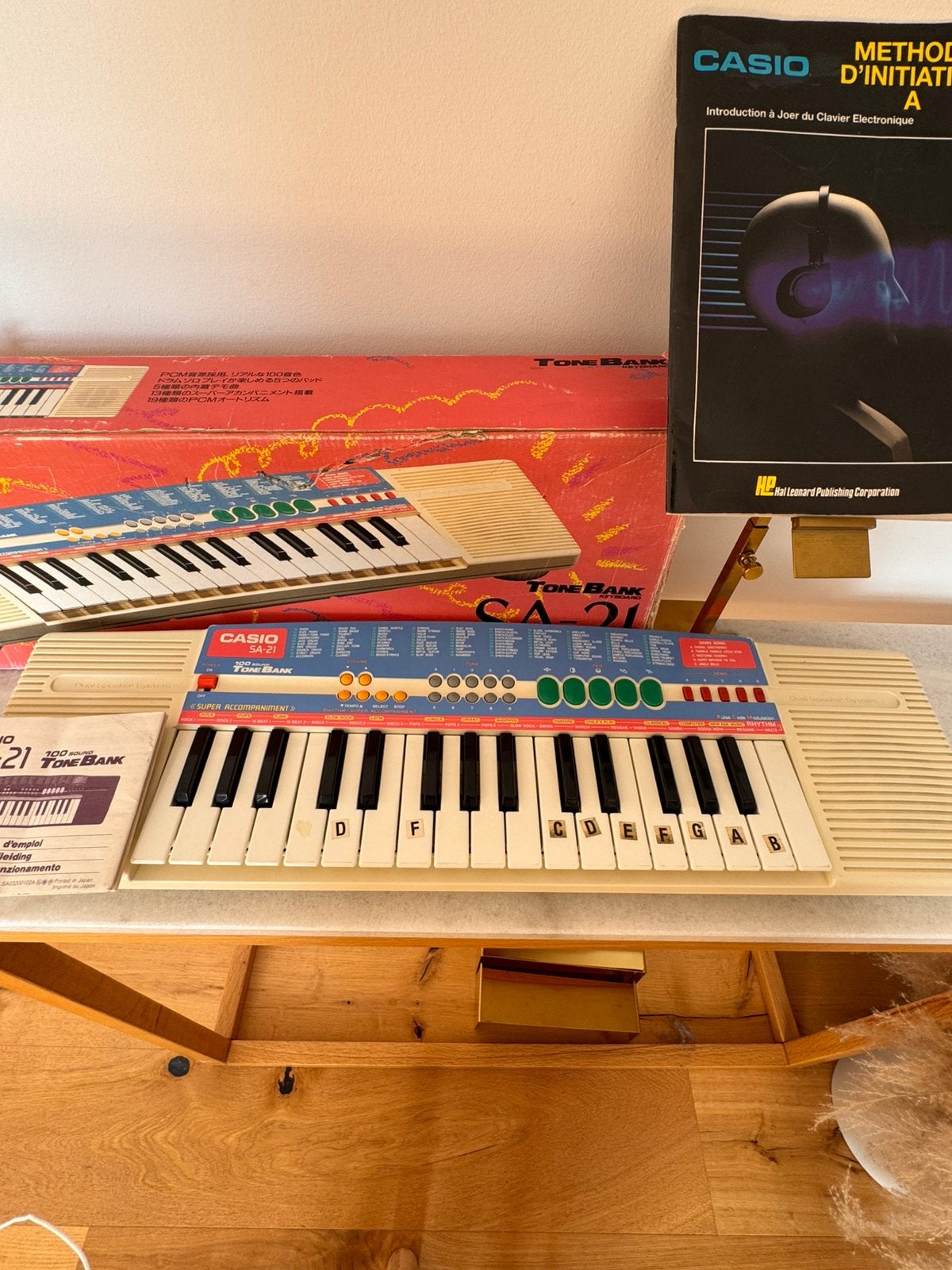 Casio sa-21 Tone Bank1991 vintage toetsenbord, Muziek en Instrumenten, Keyboards, Ophalen, Gebruikt, Casio