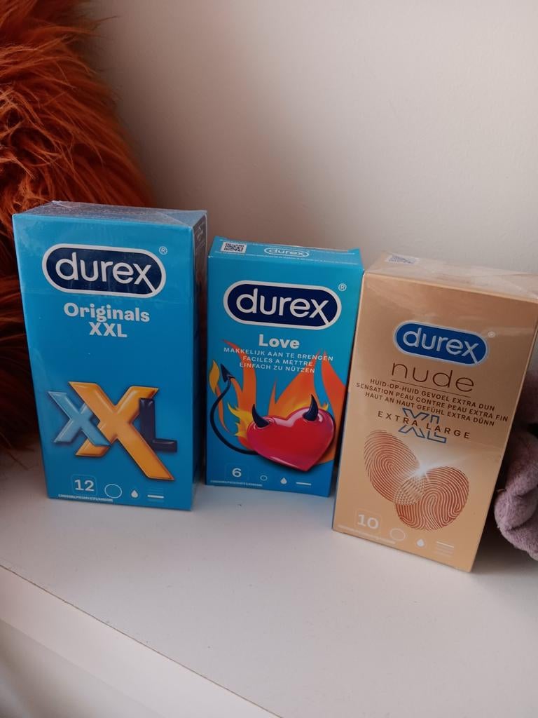 Durex, Ophalen, Nieuw, Overige typen