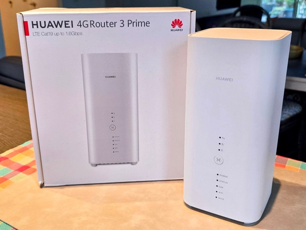 Huawei 4G Router 3 Prime B818-263 LTE Cat19 up to 1.6Gbps, Ophalen, Zo goed als nieuw, Huawei