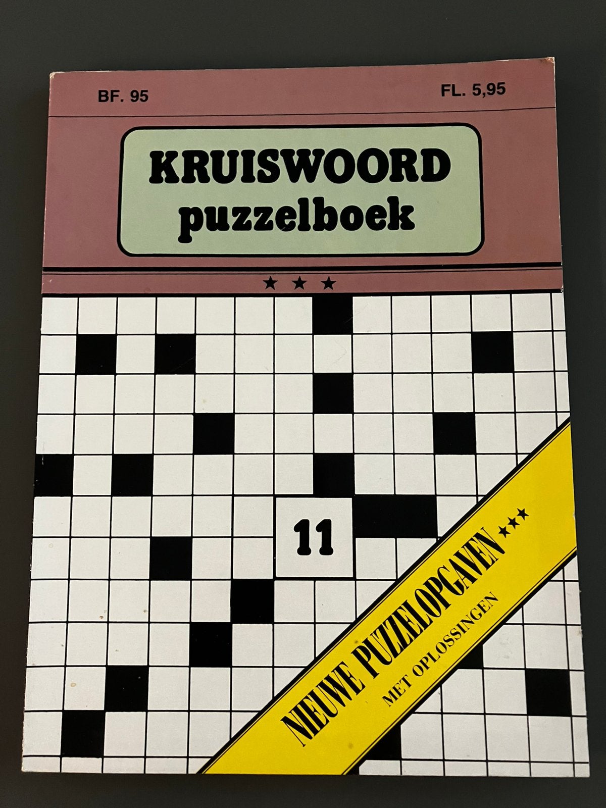 Groot Kruiswoordpuzzelboek., Ophalen of Verzenden, Zo goed als nieuw