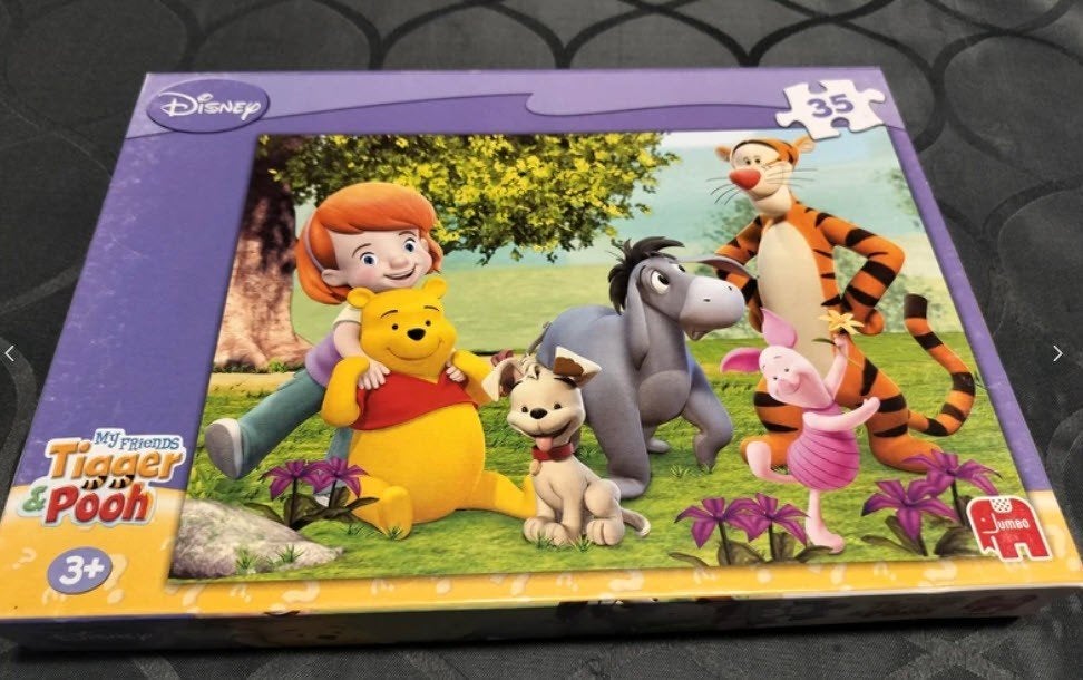 Puzzel Winnie the Pooh - 35 stukjes, Ophalen of Verzenden, 10 tot 50 stukjes, Gebruikt, 2 tot 4 jaar