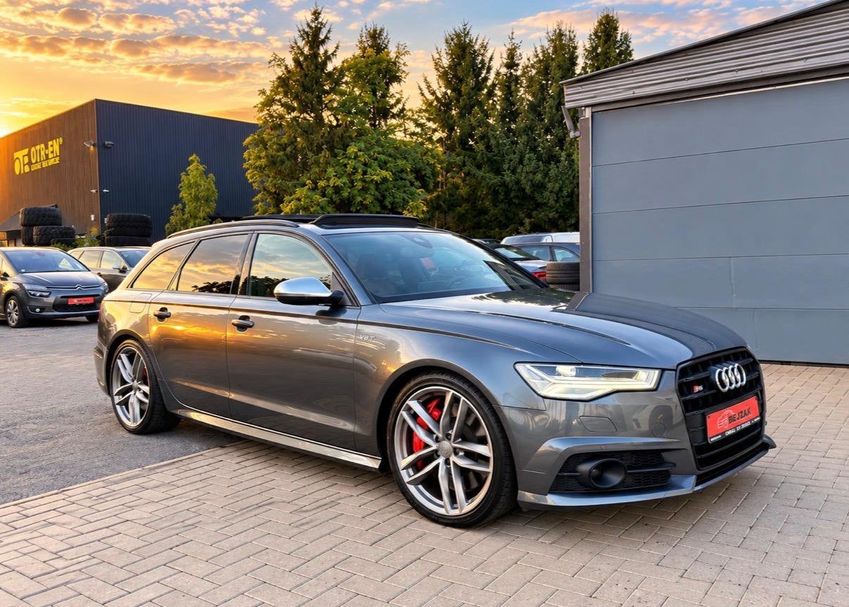 Audi S6 4.0TFSi 450PK Design Selection Matrix Panodak, Auto's, Automaat, Leder, Bedrijf, Break