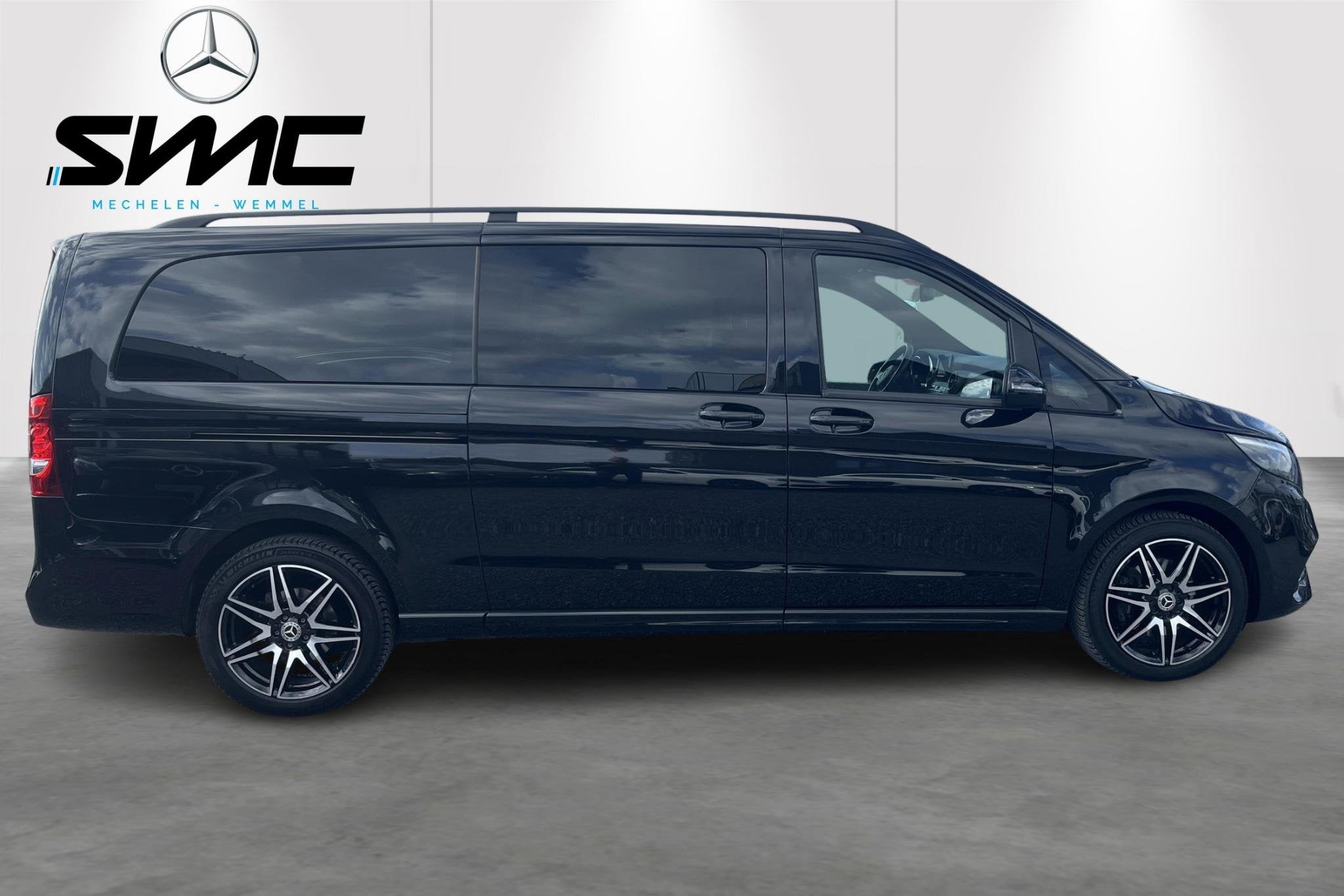 Mercedes-Benz V-Klasse V 220 d L3 9G-TRONIC Avantgarde, Auto's, Mercedes-Benz, Gebruikt, 4 cilinders, 2000 kg, Zwart