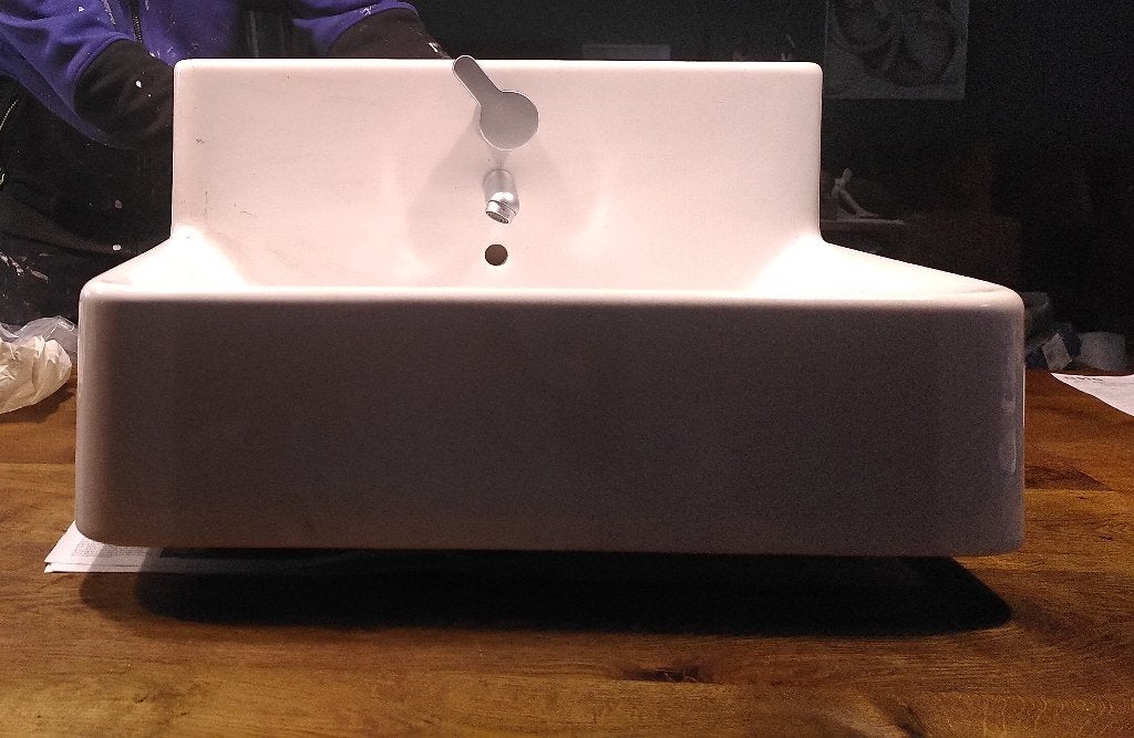 Lavabo Ikea Ann 60, Ophalen, Nieuw, 50 tot 100 cm, Wasbak of Wastafel