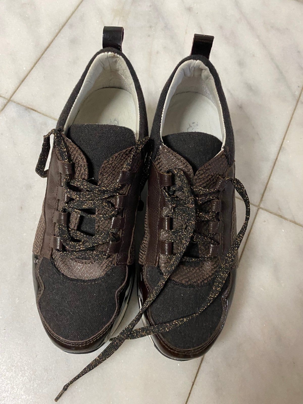 Baskets femme, Sneakers et Baskets, Comme neuf, Brun, Enlèvement