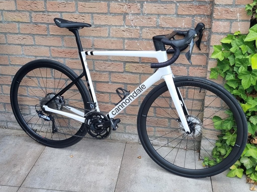 Cannondale (was €6000,-) Supersix Evo 54 Ultegra Powermeter, 28 inch, Carbon, Zo goed als nieuw, Meer dan 20 versnellingen