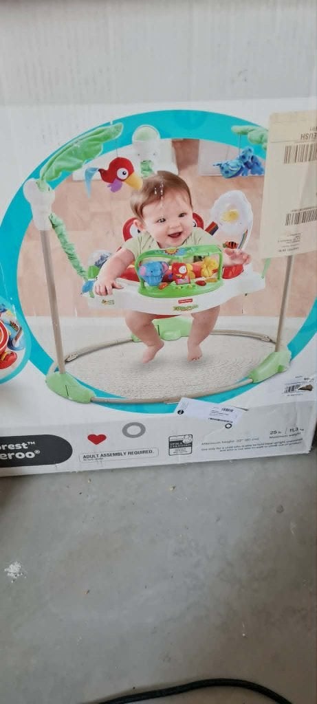 relax bébé jumper, Enlèvement