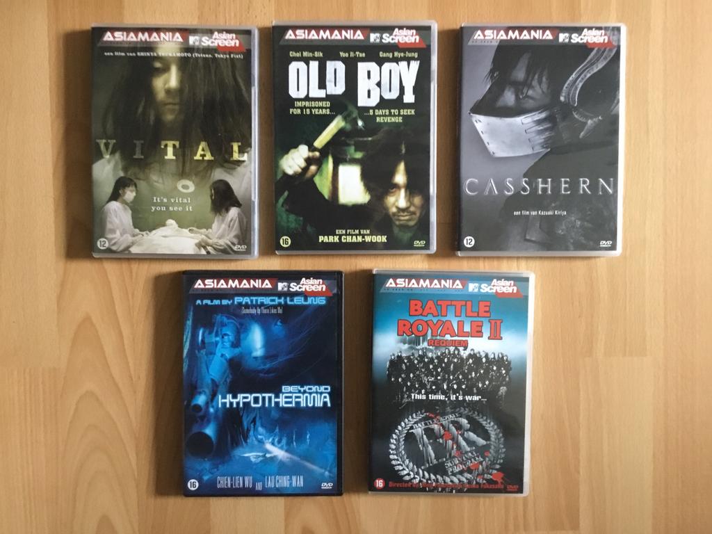 Dvd’s Asiamania, Cd's en Dvd's, Ophalen of Verzenden, Actiethriller