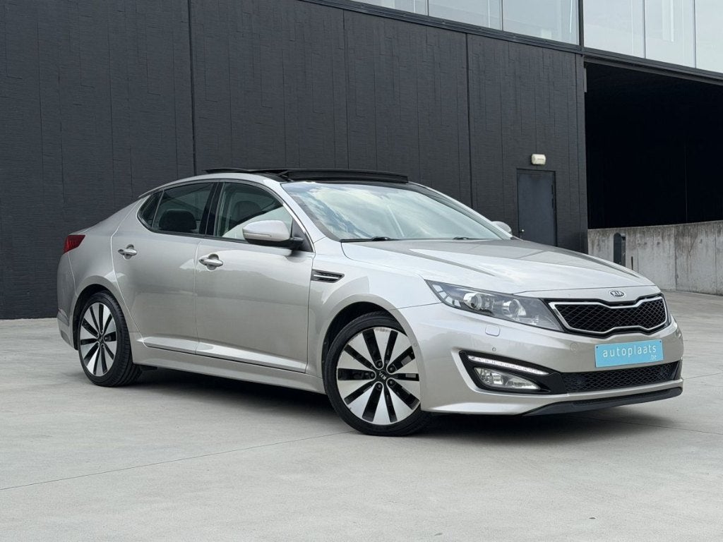 Kia Optima 1.7 CRDi Panorama Zetelkoeling Camera, Autos, Achat, Entreprise, Boîte manuelle, Noir