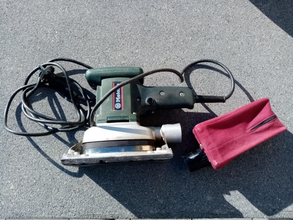Vlakschuurmachine Metabo 280 watt, Doe-het-zelf en Bouw, Gereedschap | Schuurmachines, Ophalen of Verzenden, Gebruikt, Minder dan 600 watt
