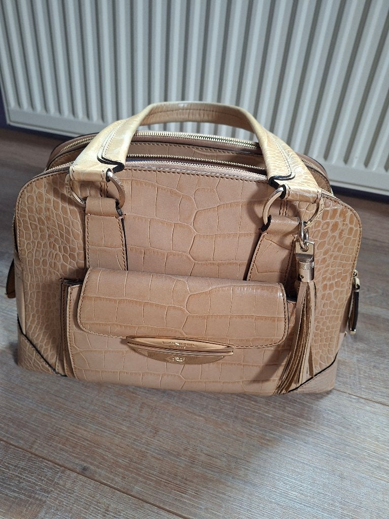 Véritable sac Lancel, Bijoux, Sacs & Beauté, Enlèvement, Utilisé, Beige